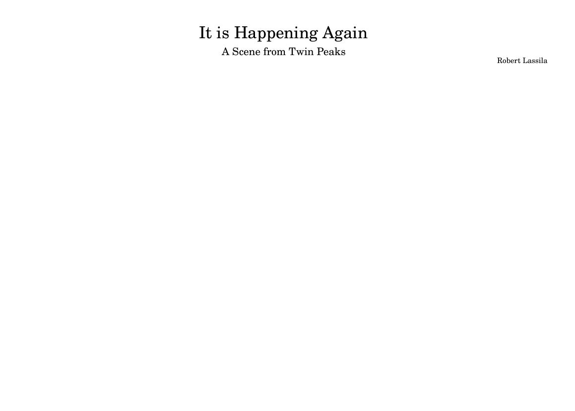 Big Band Chart Preview