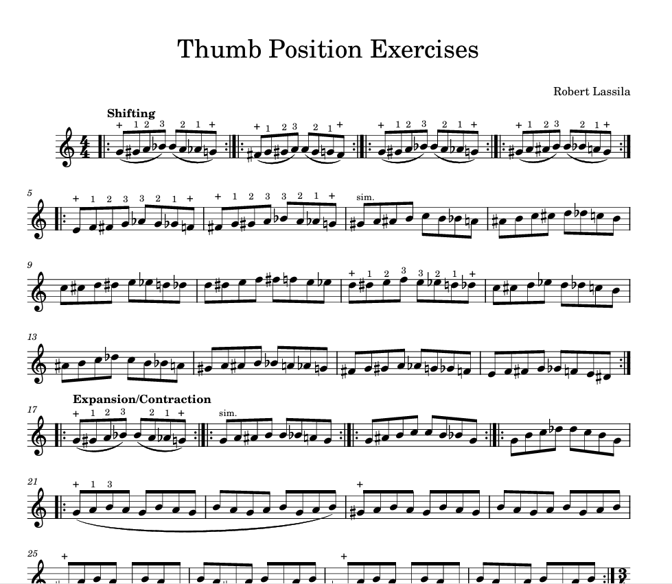 Walking Bass Line Chart Preview